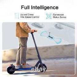 LEQISMART A8 Electric Scooter Adults, UP to 28 Miles, 9Air Filled Tires & 15MPH