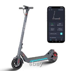 LEQISMART A8 Electric Scooter Adults, UP to 28 Miles, 9Air Filled Tires & 25KPH