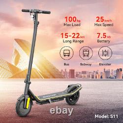 LEQISMART Adult Electric Scooter Long Range Folding Safe Urban Commuter eScooter