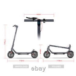 LEQISMART Adults Electric Scooter 25KM Long Range 3 Speed 9 Tires E-Scooter APP