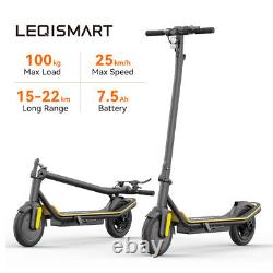 LEQISMART Portable Electric Scooter for Adults Urban Commuter Folding E-Scooter