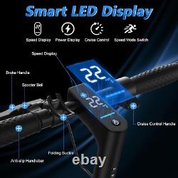 Ladped 10 500W E Scooter Adults Foldable Electric Scooter Dual Shock Absorption