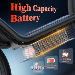 Ladped 500W Adults Electric Scooter 28Mi Long Range 14'' Tires Folding With Seat