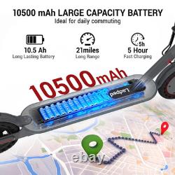 Ladped Adult Electric Scooter 350w Long Range 18km/30km Speed 19mph 5.2/10.5 Ah