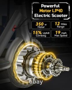 Ladped Adult Electric Scooter Long Range Foldable 5.2ah 19mph E-scooter Commuter