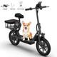 Ladped Adult Electric Scooter Long Range Urban Commuter Escooter Shock Absorptti