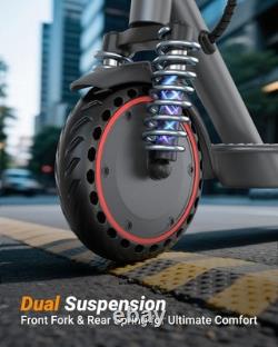 Ladped Dual Suspension Electric Scooter Adult, Folding E-Scooter with app 21MILE