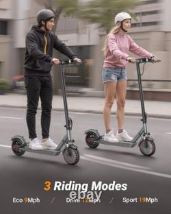Ladped Dual Suspension Electric Scooter Adult, Folding E-Scooter with app 21MILE