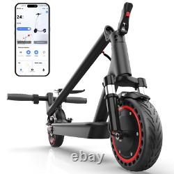Ladped Electric Scooter 10.5AH Dual Suspension Foldable 19MPH shock absorption