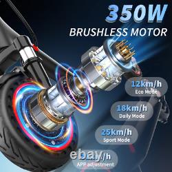 Ladped Electric Scooter 10.5AH Dual Suspension Foldable 19MPH shock absorption