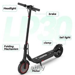 Ladped Electric Scooter 8.5 Solid Tires 350W Folding Commuting E-Scooter Gifts