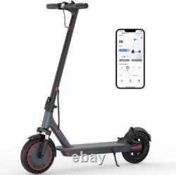 Ladped Folding Electric Scooter, 10 Solid Tires, 500W Motor, 22Mph 22 Miles