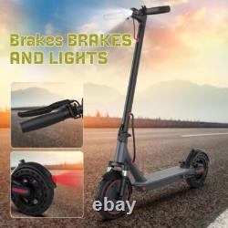 Ladped Folding Electric Scooter, 10 Solid Tires, 500W Motor, 22Mph 22 Miles