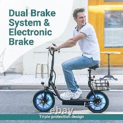 Ladped LPBS Upgraded Electric Scooter for Adults Scooter with Seat E-scooter