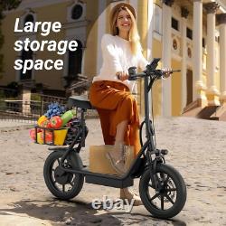 Ladped LPBS Upgraded Electric Scooter for Adults Scooter with Seat E-scooter