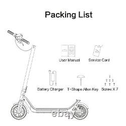 Leqismart A8 Folding Adult Electric Scooter, Max 630w Motor, 374wh Battery, Ipx5