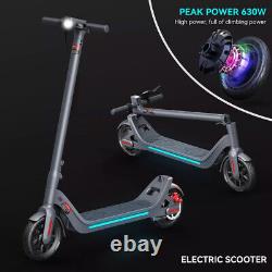 Leqismart Adult Electric Scooter 630w Motor Long Range 40km 10.4ah With App Used