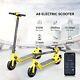 Leqismart Electric Scooter Adult 40KM Long Range Folding Scooter WithAPP Yellow