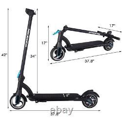 Luckyermore Foldable Electric Scooter Adults Safe Commuter 250W Motorized Light