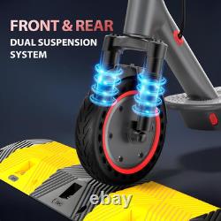 MAXSHOT Electric Scooter for Adults, 8.5/10/14 Tires, 19/22Mph, 350With500W Motor