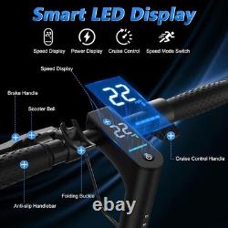 MAXSHOT Electric Scooter for Adults, 8.5/10/14 Tires, 19/22Mph, 350With500W Motor