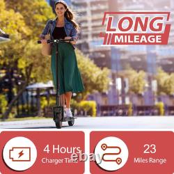 MAXSHOT Electric Scooter for Adults, 8.5/10/14 Tires, 19/22Mph, 350With500W Motor