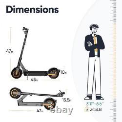 MAX 19Mph 350W Adult Kick Electric Scooter Folding Safe Urban Commuter E-scooter