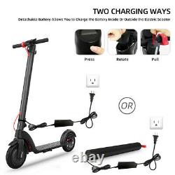 MAX 350W High-Speed Electric Scooter E-Scooter Folding Adult Kick Solid Tires X7