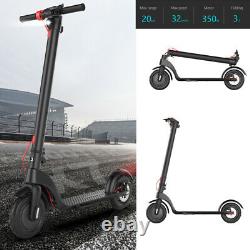 MAX 350W High-Speed Electric Scooter E-Scooter Folding Adult Kick Solid Tires X7