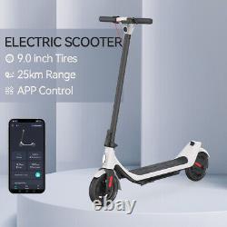 MEGAWHEELS Electric Scooter Adults, Foldable Commuting E Scooter, 9.0 inch Tires