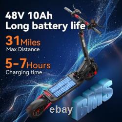 Max Speed 28 MPH & 31 Miles Range Electric Scooter for Adult, M4