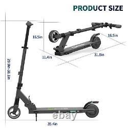Megawheels 250W Electric Scooter Folding E-Scooter Black Max Speed 23KM/H