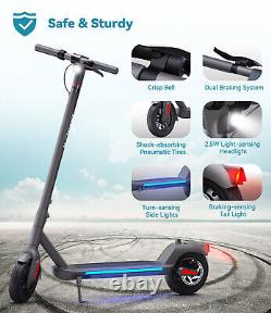 Megawheels A5 Folding Adult Electric Scooter, Max 680w Motor, 271wh Battery, App