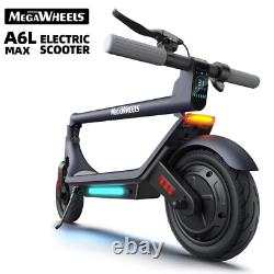 Megawheels A6L MAX Electric Scooter 500W Motor 31Miles Long Range Adult eScooter