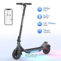 Megawheels Adult Electric Scooter 25KM Long Range 9'' Tires Foldable With APP
