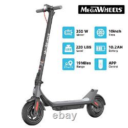 Megawheels Adult Folding Electric Scooter, 350W Motor 30KM Range 25KM/H Speed