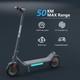Megawheels Electric Scooter Adult 500W Foldable Commute Long Range 31Miles WithAPP