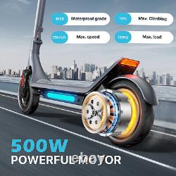 Megawheels Electric Scooter Adult 500W Foldable Commute Long Range 31Miles WithAPP