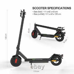 Megawheels Electric Scooters 250w Adult's Folding Commuter E-scooter New