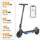 Megawheels Folding Adult Electric Scooter 15Miles High Speed Safe Urban Commuter