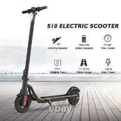 Megawheels S10 Folding Electric Scooter Up to 16MPH Long Range Adult E-Scooter