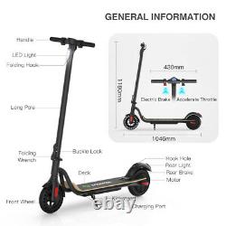 Megawheels S10 Folding Electric Scooter Up to 16MPH Long Range Adult E-Scooter