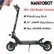 NANROBOT D6+ ELECTRIC SCOOTER 2000W Adult 10''Max 40MPH 50Mile Oil Brake Fold