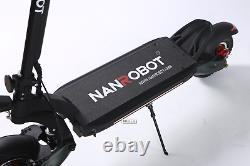 NANROBOT Electric Scooter 2000W Adult Fold 52V 40MPH D6+ Disk Brake Off-road
