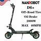 NANROBOT Electric Scooter D6+ 2000W Adult Fold Off-Road Hydraulic Brakes US Ship