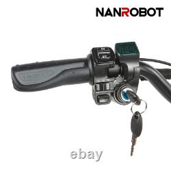 NANROBOT Electric Scooter Lightning 8 1600W Adult 34 MPH 48V Max Speed 30MPH