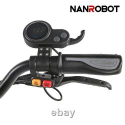 NANROBOT Electric Scooter Lightning 8 1600W Adult 34 MPH 48V Max Speed 30MPH