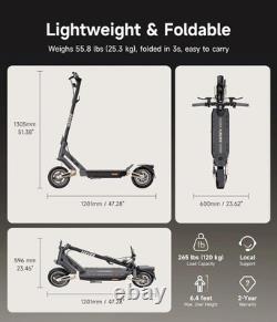NAVEE ST3 Pro 25MPH ELECTRIC SCOOTER for Adults, 47 MILES RANGE, COMMUTER