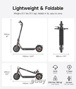 NAVEE V25 Electric Scooter for Adults, 20MPH, 15 Miles Range, 10 Tires, Commuter