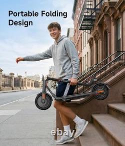 NAVEE V25 Electric Scooter for Adults, 20MPH, 15 Miles Range, 10 Tires, Commuter